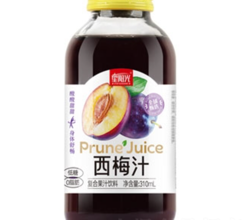 西梅汁复合果汁饮料310ml（瓶装）OEM代加工