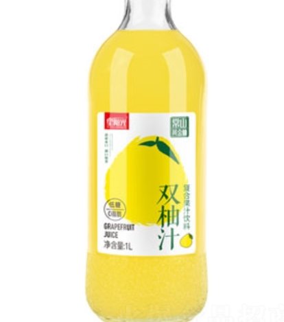 双柚汁复合果汁饮料1L（瓶）OEM代加工