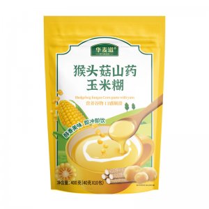 猴头菇山药玉米糊40g*10独立袋装即食冲饮早餐代餐粉OEM代加工