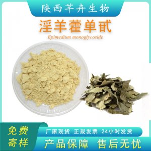 淫羊藿提取物 淫羊藿单甙98% 淫羊藿苷Icariin 多种规格 10克 袋