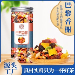 巴黎香榭花果茶罐装180gOEM代加工