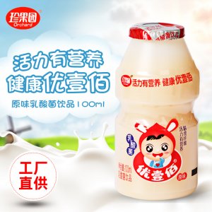 珍果园100ml瓶装益生菌风味饮品OEM代加工