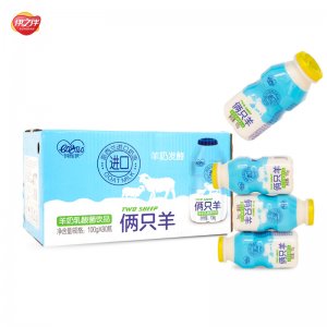 伊之伴两只羊羊奶乳酸菌饮品100ml*20瓶OEM代加工