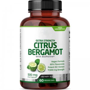 佛手柑胶囊胆固醇支持柑橘类黄酮citrus bergamot cardiovascular