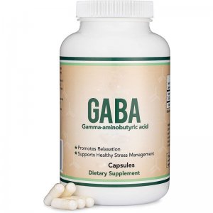跨境装茶氨酸胶囊天然平静放松GABA γ-氨基丁酸 calm capsules