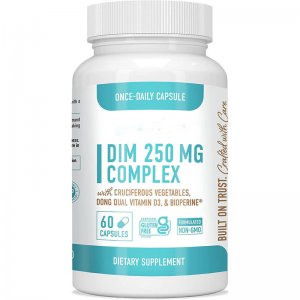 二吲哚甲烷胶囊DIM capsules支持男性女性的健康雌激素代谢