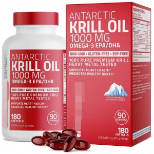 Antarctic Krill Oil南极磷虾油软胶囊跨境电商供应工厂定制OEM