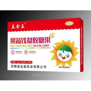 果蔬铁凝胶糖果OEM代加工