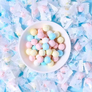 清新口气糖批发无糖维C含片薄荷糖果味零食散装爆珠糖果代加工