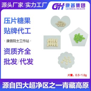 压片糖果代加工 沙棘果钙咀嚼片OEM ODM食品片剂固体饮料来样贴牌