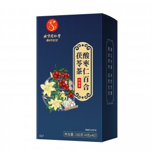 北京同仁堂酸枣仁百合茯苓茶大枣山药安舒睡眠茶OEM代加工