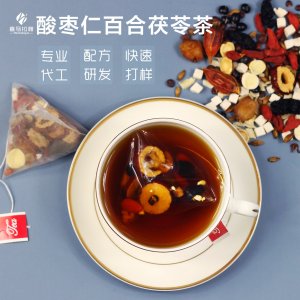 酸枣仁百合茯苓茶OEM代加工