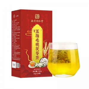五指毛桃茯苓茶盒装独立三角包代用茶OEM代加工