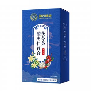 国药酸枣仁百合茯苓茶160g 代用养生茶OEM代加工