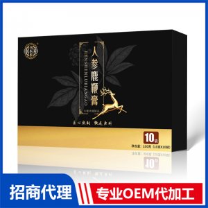 人参鹿鞭膏OEM 膏滋贴牌代加工源头工厂