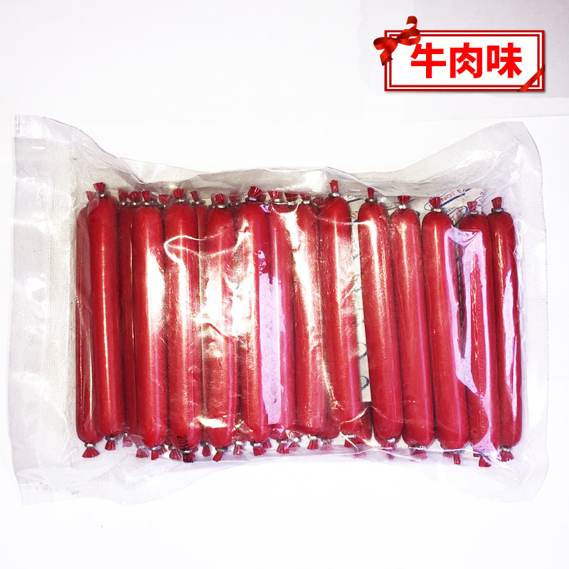 牛肉味火腿肠 鸡肉牛肉鸭肉味宠物代发零食香肠训犬零食狗狗食品现货批发