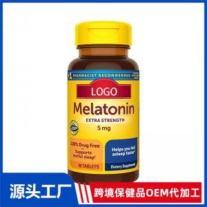 褪黑素片OEM代加工 片剂膳食补充剂源头工厂