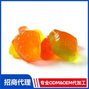 草莓营养软糖_保健品OEM招商代加工_进口营养品供应链