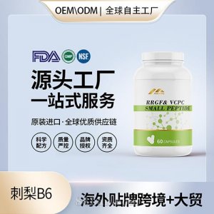 美国原装维生素b6片刺梨复合胡萝卜素胶囊生发护发保健食品代加工
