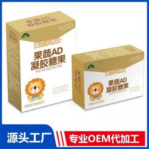 葵花小博士果蔬AD凝胶糖果 OEM/ODM贴牌代加工批发定制源头厂家