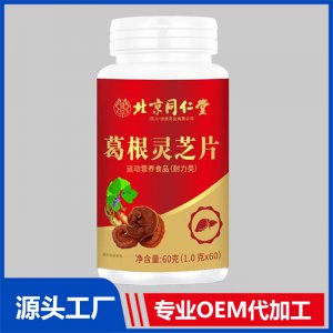 葛根灵芝片 OEM/ODM贴牌代加工批发定制