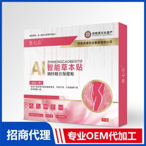 Ai智能草本贴调经暖宫保健贴OEM代加工 Ai智能草本贴贴牌定制源头工厂