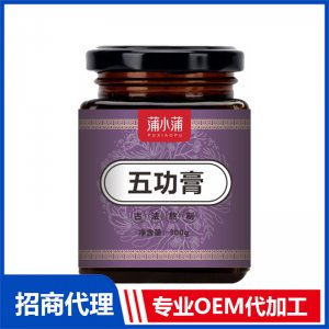蒲小蒲五功膏OEM代加工 本草膏膏滋贴牌定制源头工厂
