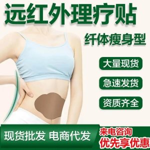 源头厂家定制瘦身巴布艾草贴牌OEM远红外理疗贴家直供医院诊所