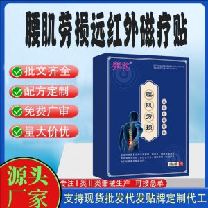 腰肌劳损葵花远红外磁疗贴定制代工 贴剂支持现货批发贴牌代加工