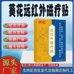 葵花远红外磁疗贴代工 贴剂支持现货批发贴牌代加工