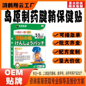 岛原制药腱鞘保健贴OEM 贴剂保健贴贴牌定制代工