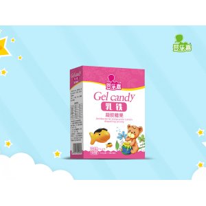 乳铁凝胶糖果 纸盒装OEM/ODM贴牌代加工批发定制