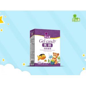 乳锌凝胶糖果 纸盒装OEM/ODM贴牌代加工批发定制