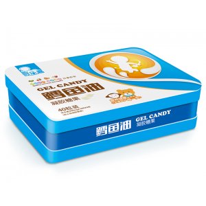 鳕鱼油凝胶糖果铁盒装OEM/ODM贴牌代加工批发定制