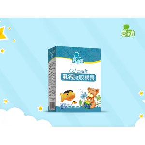 乳钙凝胶糖果 纸盒装OEM/ODM贴牌代加工批发定制