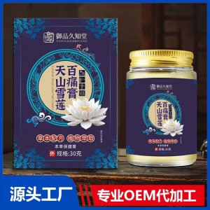 天山雪莲百痛膏本草保健膏 OEM/ODM贴牌代加工批发定制