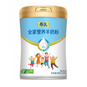 秦乳全家营养羊奶粉 600克OEM/ODM贴牌代加工批发定制源头厂家