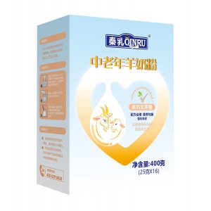 秦乳中老年羊奶粉 400克OEM/ODM贴牌代加工批发定制源头厂家