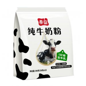 秦益纯牛奶粉 360克 OEM/ODM贴牌代加工批发定制源头厂家
