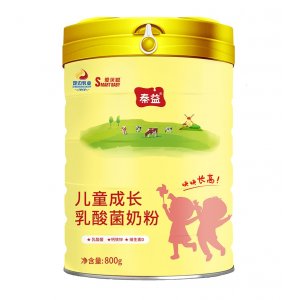 秦益儿童成长乳酸菌奶粉 800克OEM/ODM贴牌代加工批发定制源头厂家