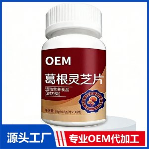 葛根灵芝片现货招商 地区控销 可OEM/ODM贴牌代加工