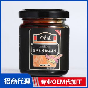 酸枣仁黄精草本膏OEM代加工 膏滋贴牌代工