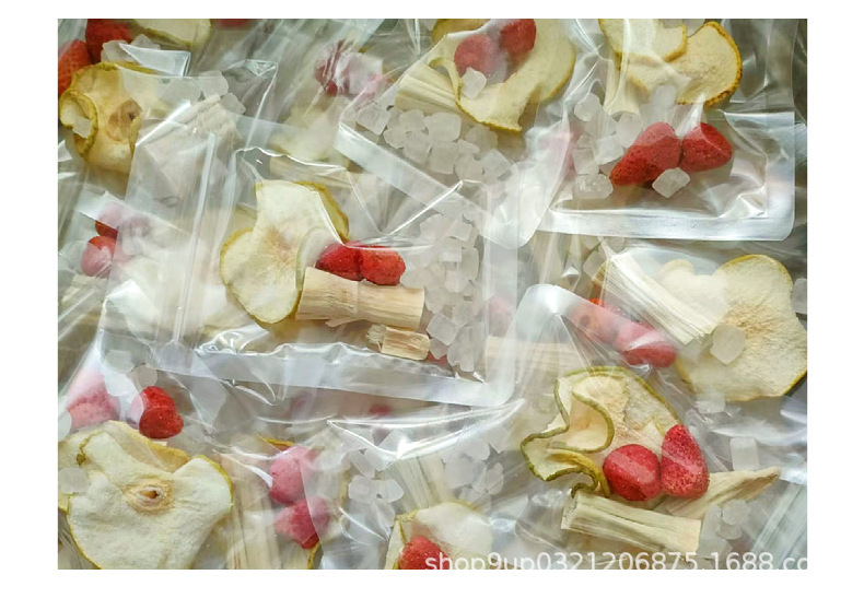 柠檬茶西柚青桔百香果茶山楂话梅金桔茶冻干水果片水果柠檬茶