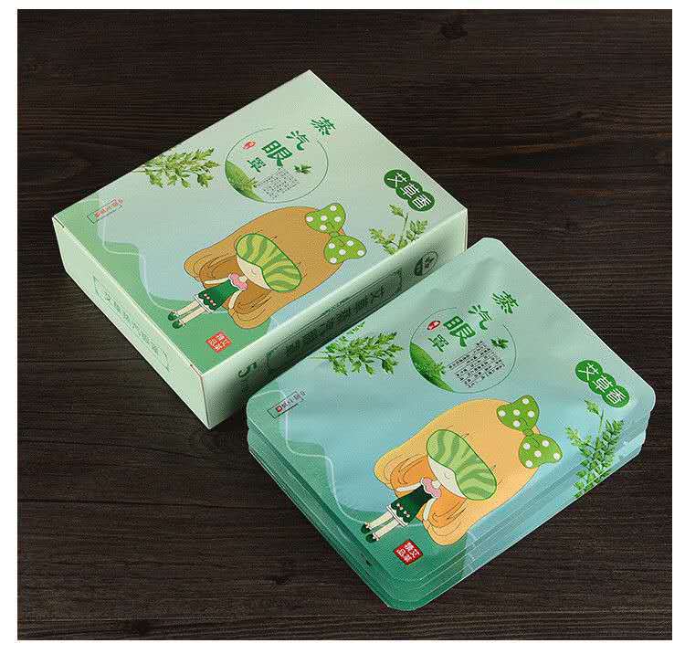 热敷蒸汽眼罩艾草眼贴 艾灸贴艾叶发热贴 艾草 贴 阳厂家批发舒