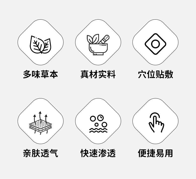 同仁堂乐家老铺老北京足贴睡眠竹醋草本足贴50贴艾草足贴厂家批发