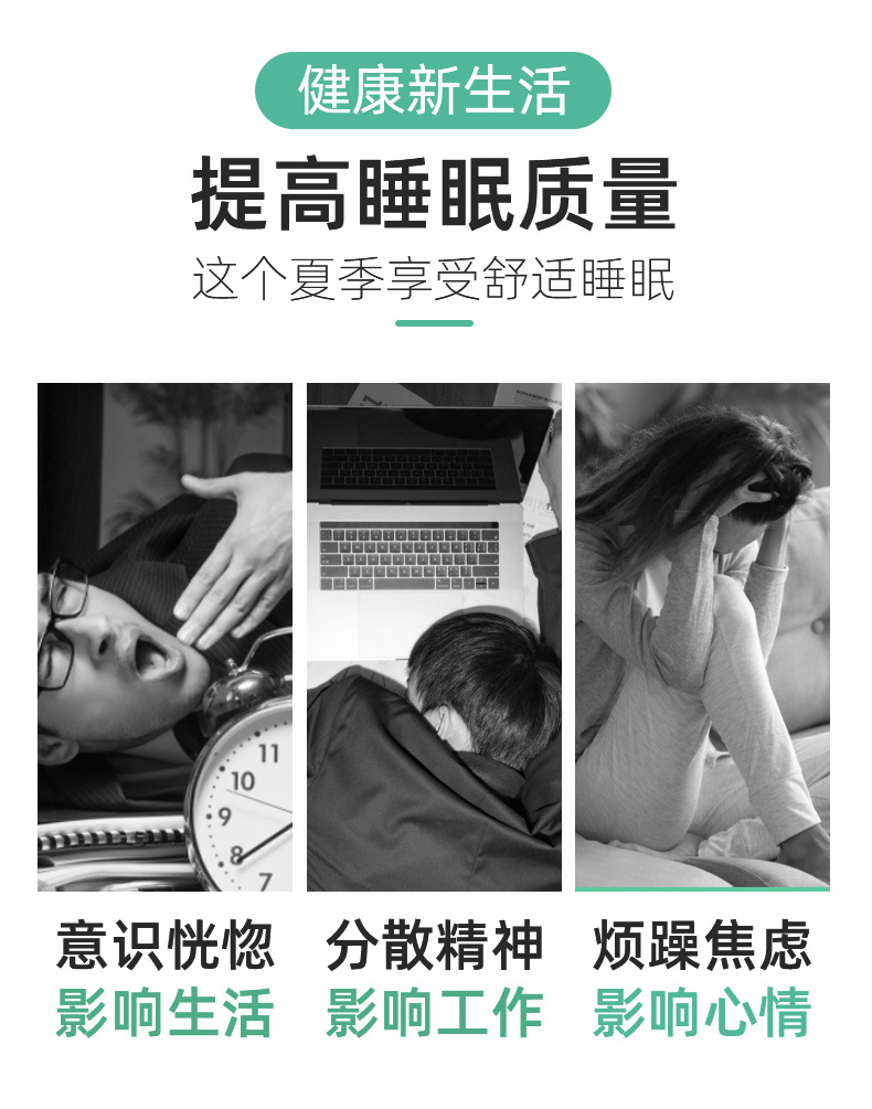 充气加热艾草连体枕艾草组合枕颈椎枕头可拆卸护颈枕家用艾草枕头