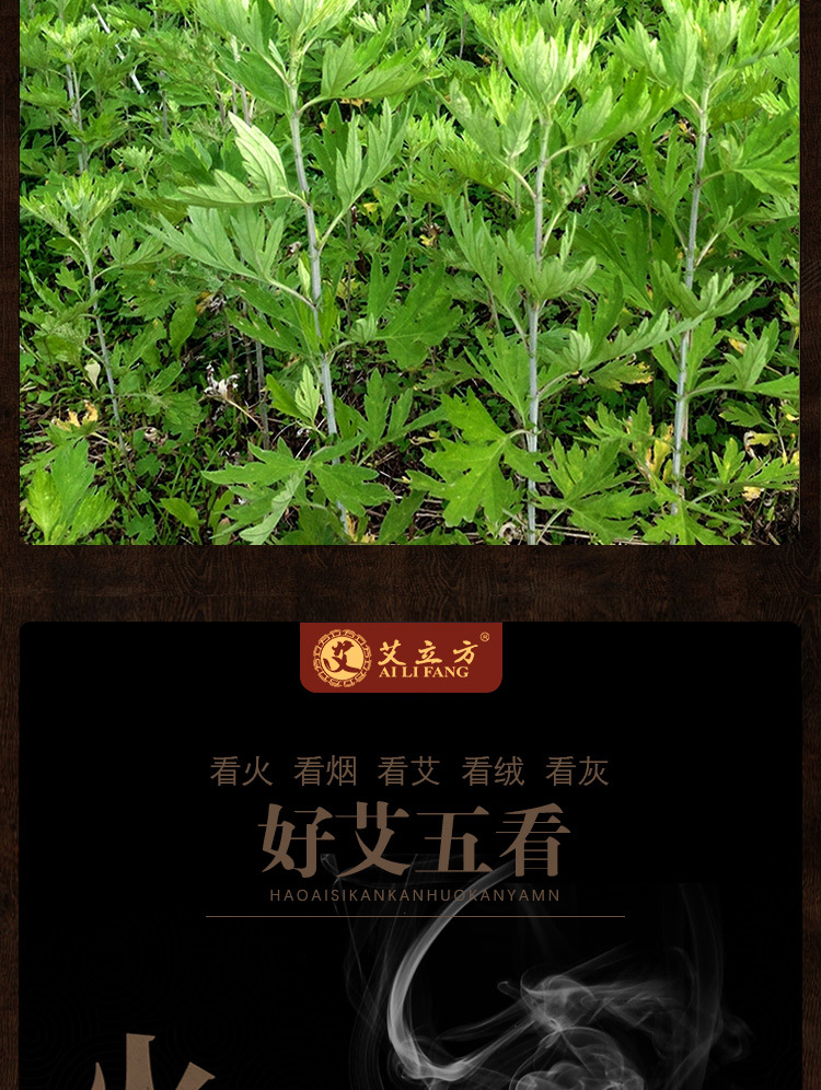 艾立方金艾条五年陈艾草厂家批发陈艾绒艾灸条非蕲艾艾段艾条保健