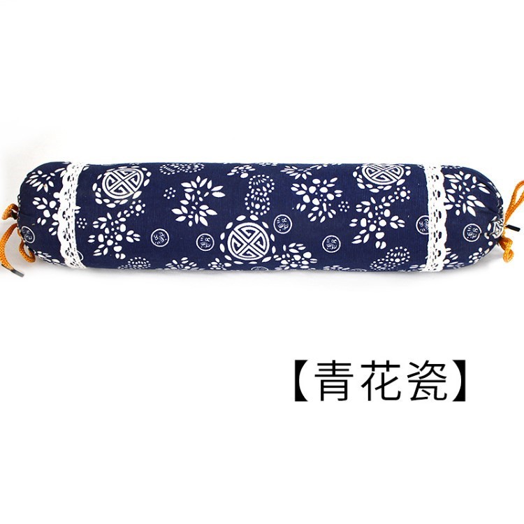 艾草颈椎枕头护颈艾绒艾草助睡眠睡觉专用家用圆形厂家批发代发货