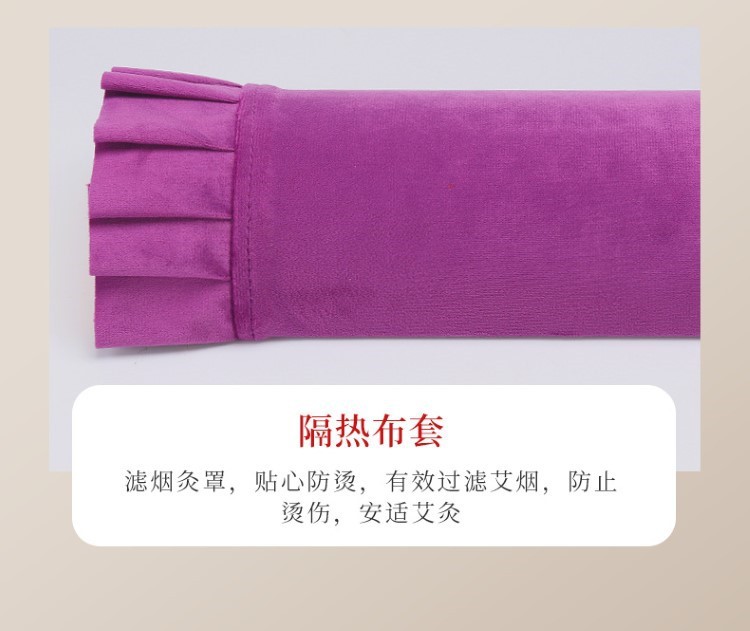 抖音爆款木质艾灸枕头无烟器具颈椎枕腰部随身灸实木保健