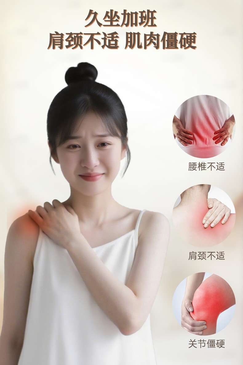 仿真丝艾草锤经络敲打按摩捶家用手持八虚拍打棒伴手礼艾草养生锤